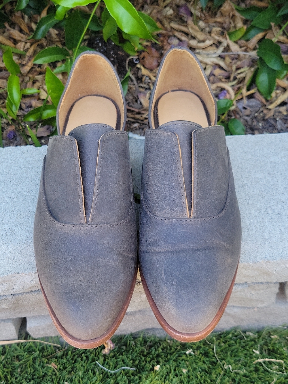 Nisolo Emma D Orsay Oxfords Loafers Shoes Sz 7
